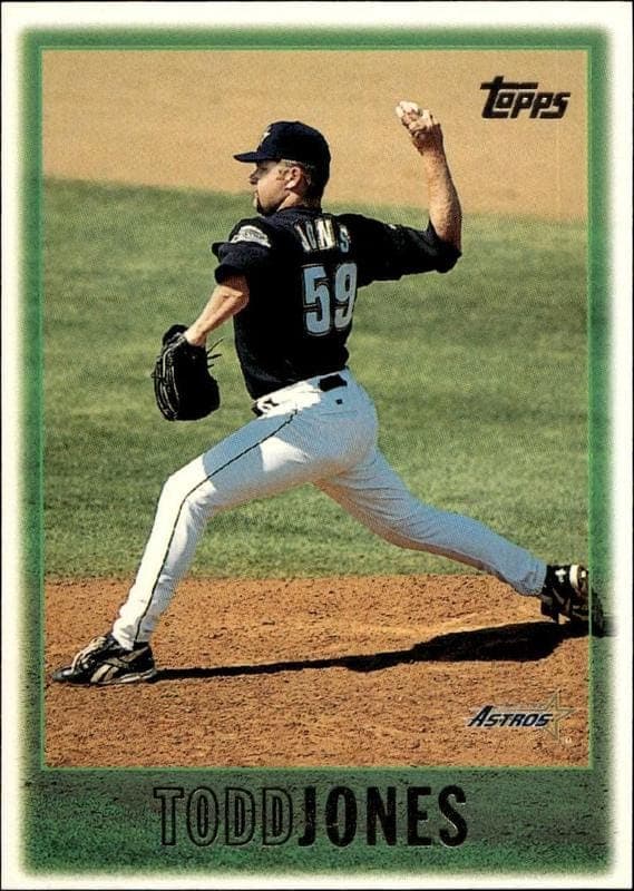 1997 Topps Series 1 Todd Jones #68 trading card