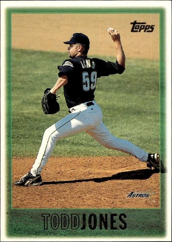 1997 Topps Series 1 Todd Jones #68 trading card