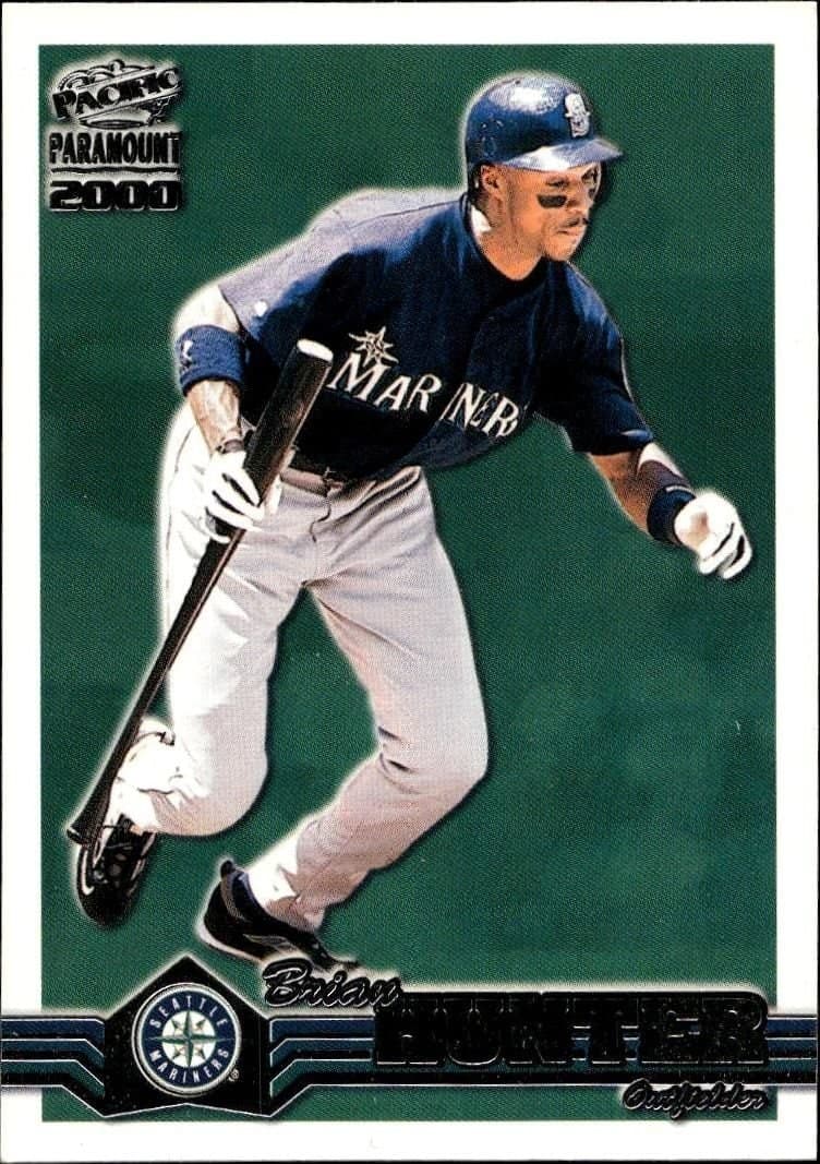 Brian Hunter 2000 Pacific Paramount #222 Baseball Trading Card - Front 2000 Pacific Paramount Brian Hunter #222 baseball trading card front