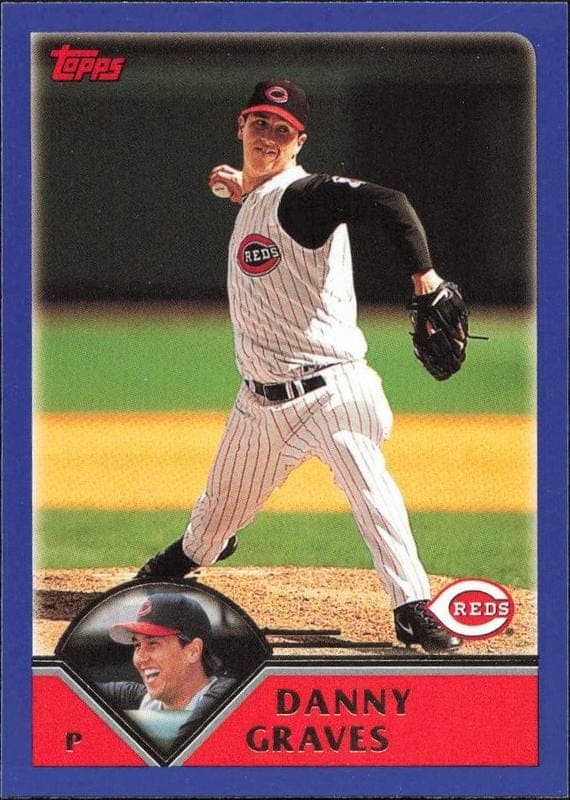 2003 Topps Series 1 Danny Graves #215 trading card