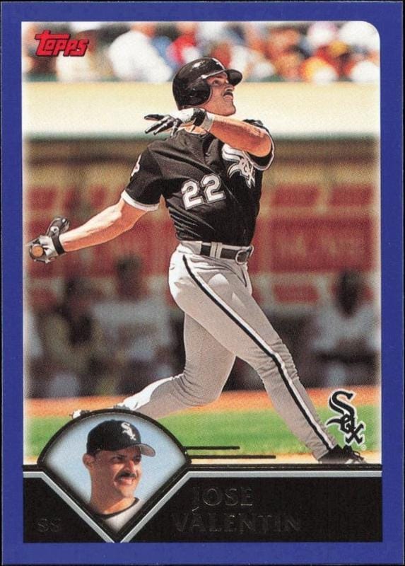 2003 Topps Series 1 Jose Valentin #246 trading card