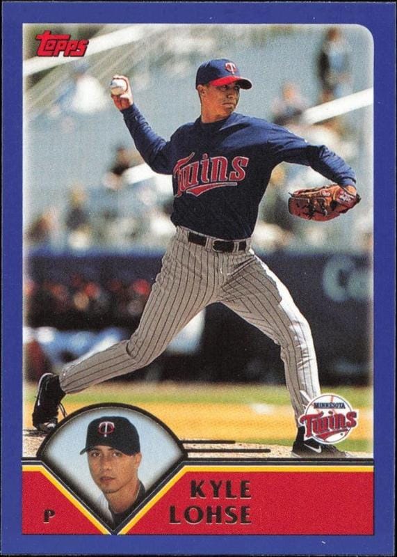 2003 Topps Series 1 Kyle Lohse #206 trading card
