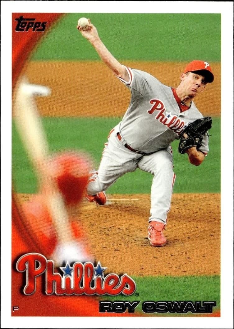 Roy Oswalt 2010 Topps Update #US-21 Baseball Trading Card - Front 2010 Topps Update Roy Oswalt #US-21 baseball trading card front