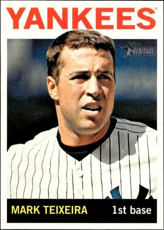 2013 topps Mark Teixeira
