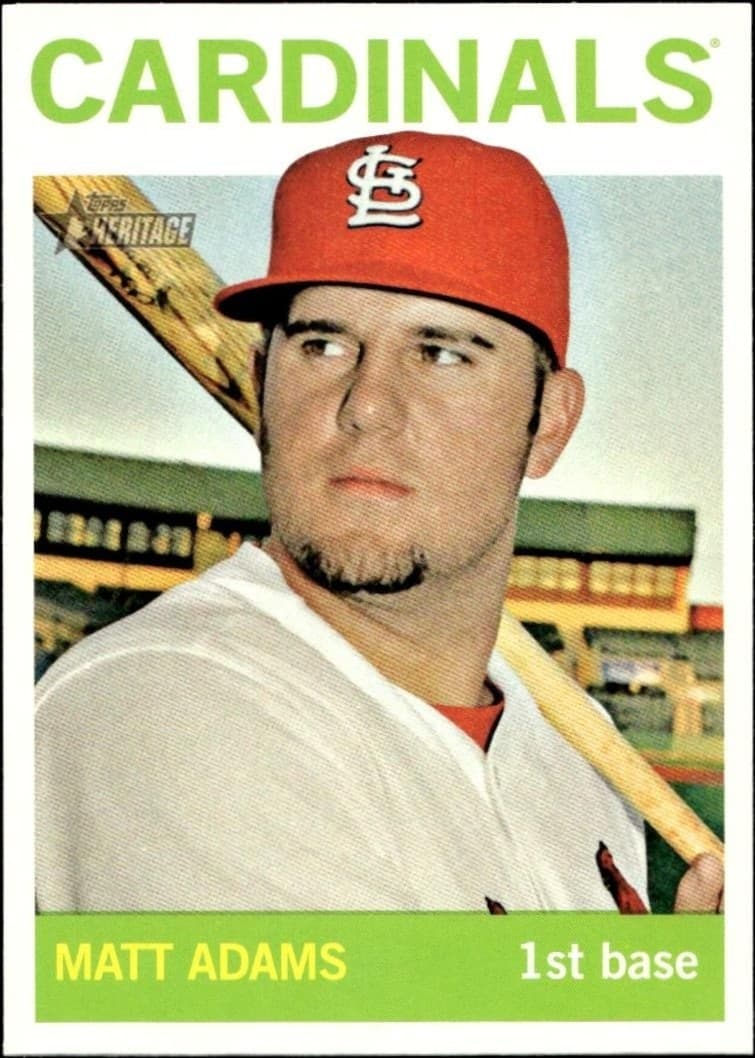 2013 topps Matt Adams