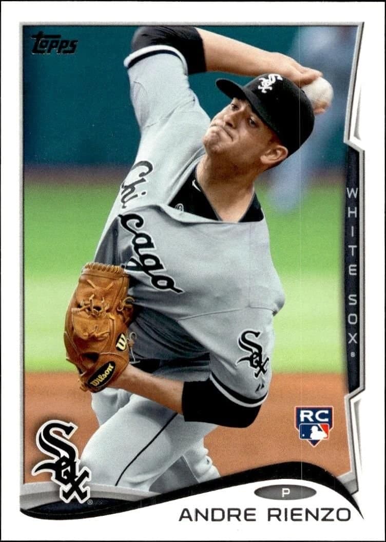 Andre Rienzo 2014 Topps #230 Baseball Trading Card - Front 2014 Topps Andre Rienzo #230 baseball trading card front