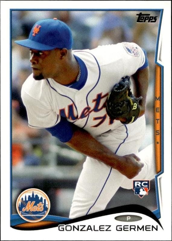 2014 topps Gonzalez Germen