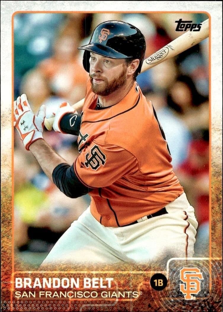 2015 topps Brandon Belt