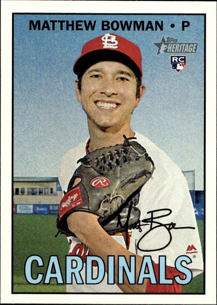 2016 topps Matthew Bowman