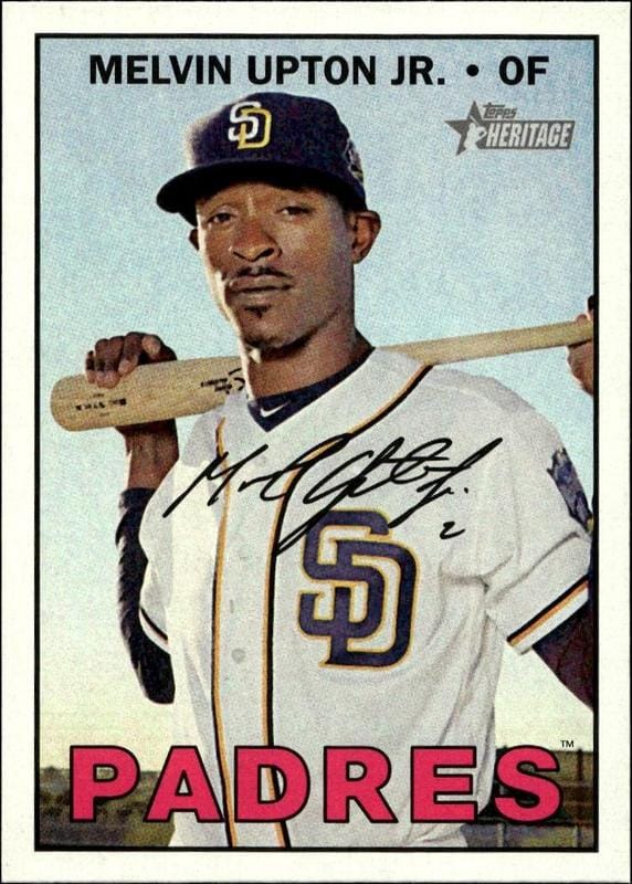 2016 Topps Heritage Melvin Upton Jr. #515 trading card