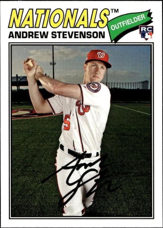2018 topps Andrew Stevenson