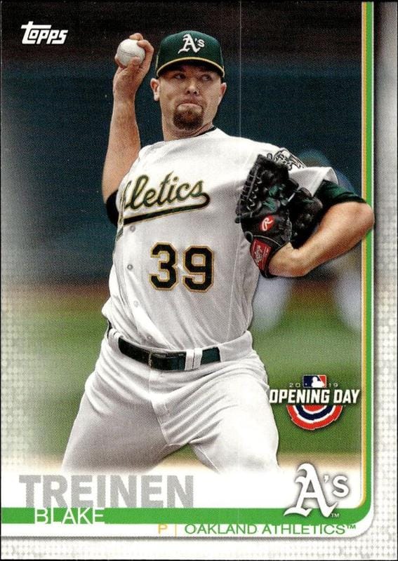 2019 Topps Opening Day Blake Treinen #146 trading card