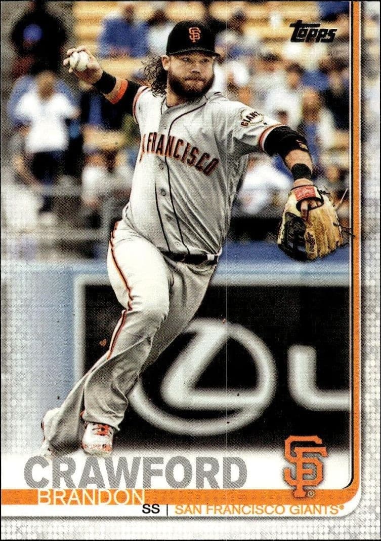 2019 topps Brandon Crawford