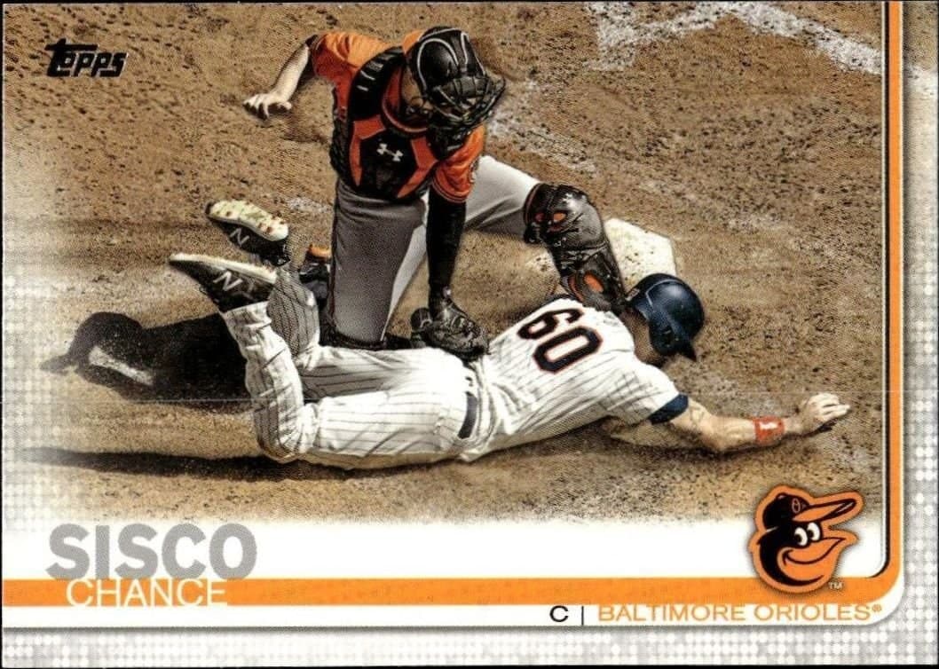 Chance Sisco 2019 Topps Series 2 #529 Baseball Trading Card - Front 2019 Topps Series 2 Chance Sisco #529 baseball trading card front