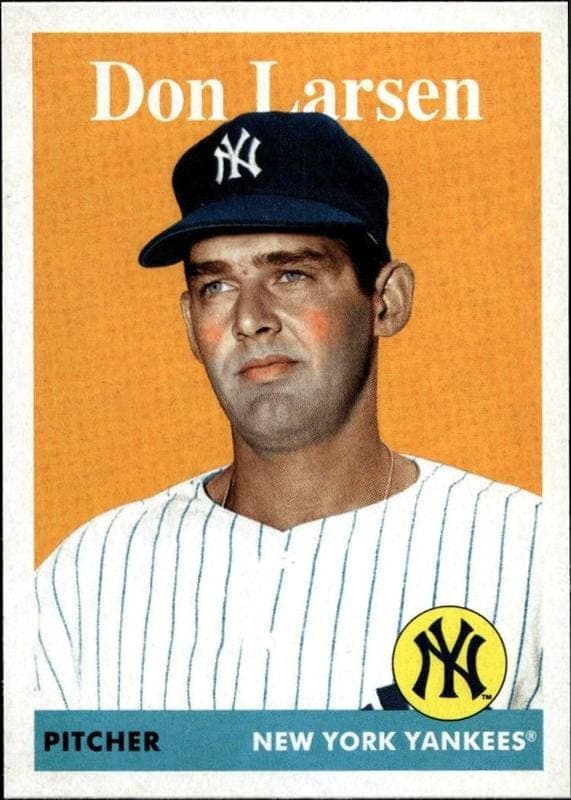 2019 topps Don Larsen