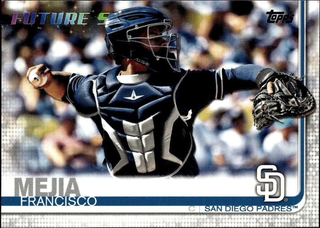 Francisco Mejia 2019 Topps Series 2 #446 Baseball Trading Card - Front 2019 Topps Series 2 Francisco Mejia #446 baseball trading card front