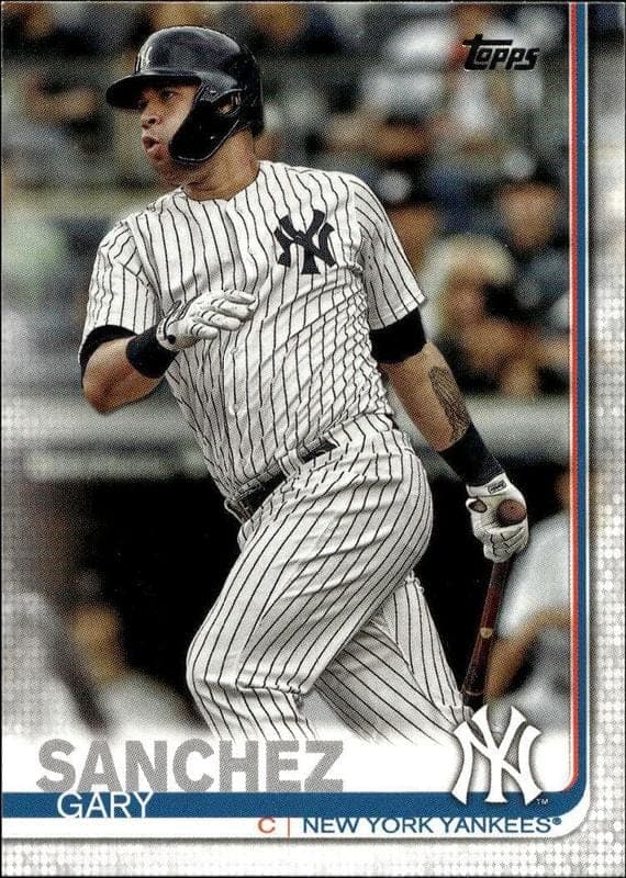 2019 Topps Series 1 Gary Sanchez #22 trading card