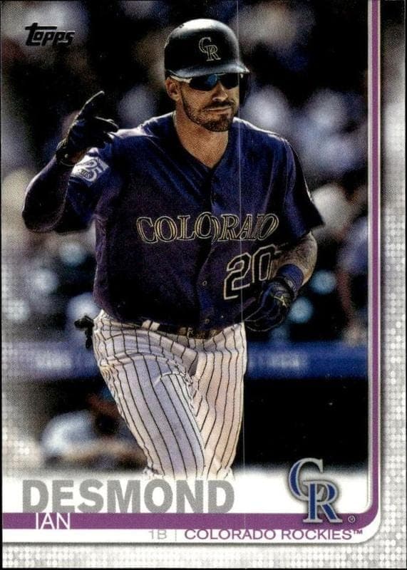 2019 Topps Series 2 Ian Desmond #494 trading card