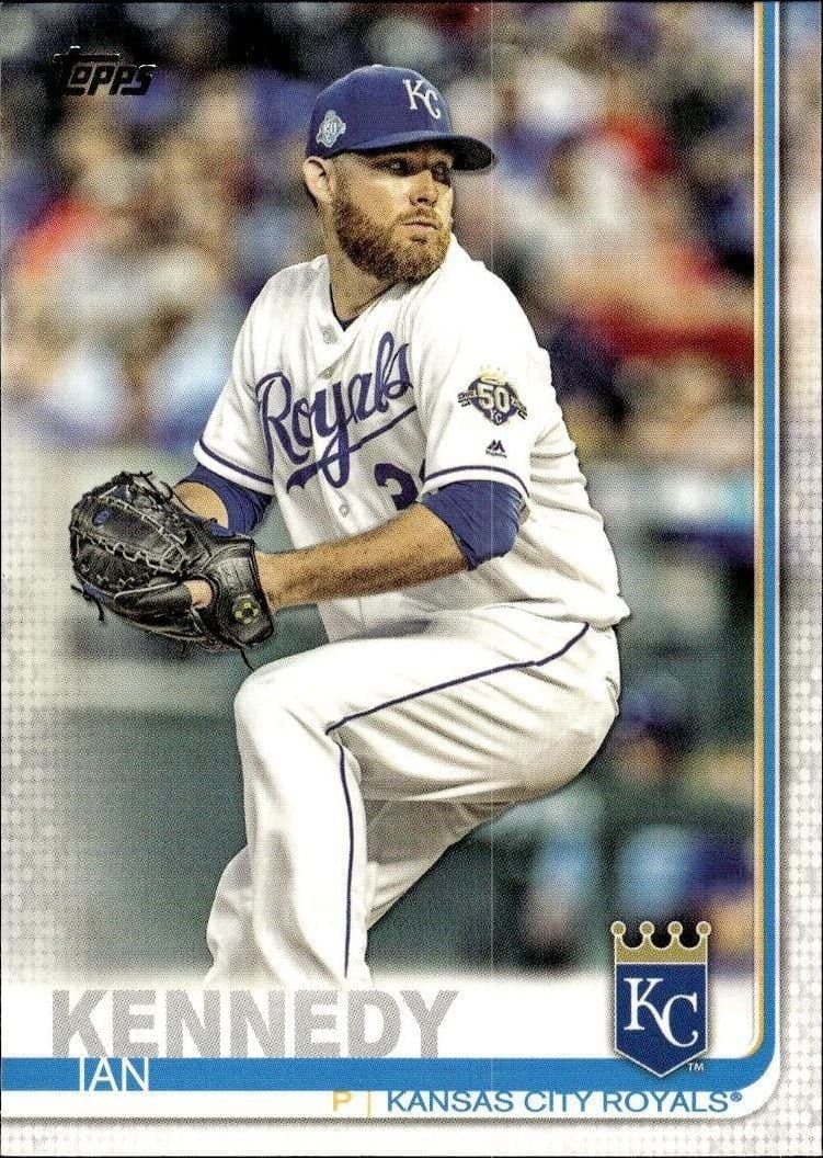 Ian Kennedy 2019 Topps #108 Baseball Trading Card - Front 2019 Topps Ian Kennedy #108 baseball trading card front