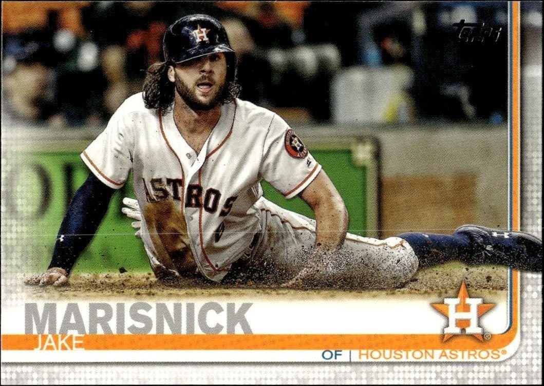 Jake Marisnick 2019 Topps Series 2 #544 Baseball Trading Card - Front 2019 Topps Series 2 Jake Marisnick #544 baseball trading card front