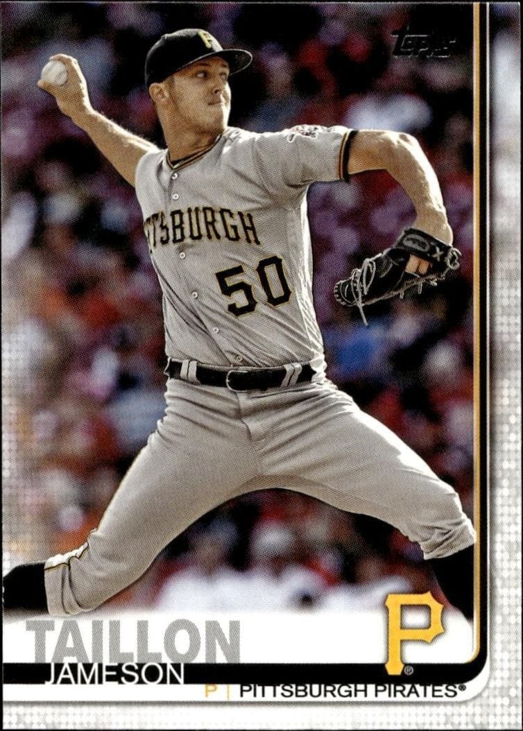 Jameson Taillon 2019 Topps Series 2 #662 Baseball Trading Card - Front 2019 Topps Series 2 Jameson Taillon #662 baseball trading card front