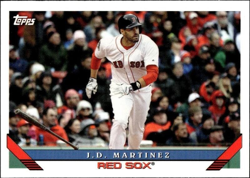 2019 topps J.D. Martinez