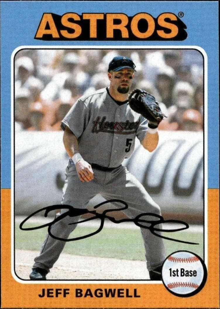 2019 topps Jeff Bagwell