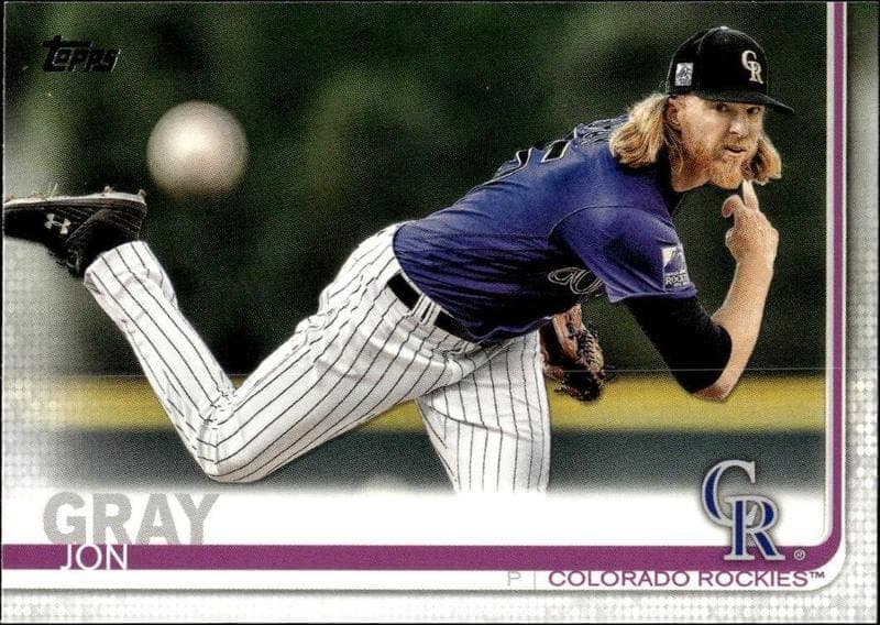 2019 Topps Series 1 Jon Gray #73 trading card