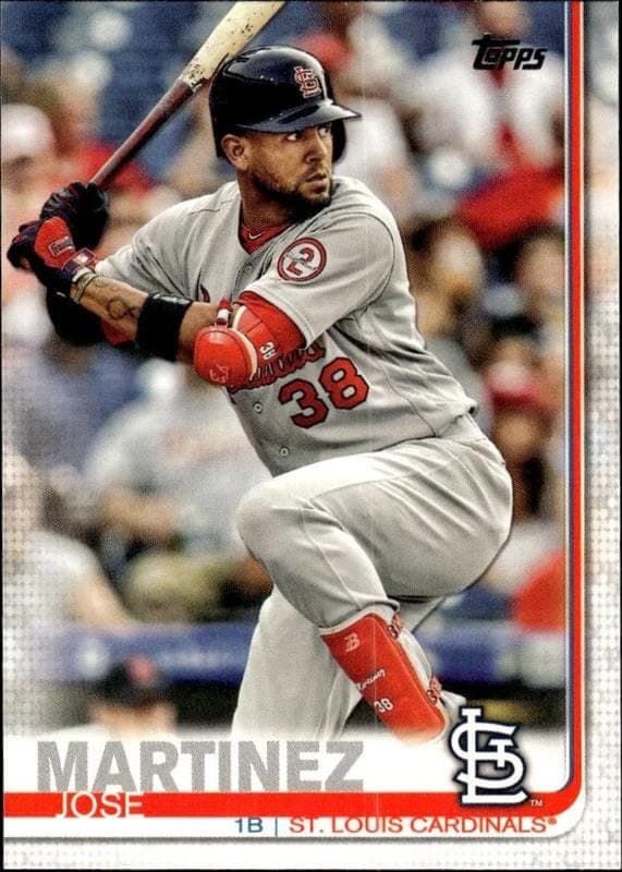 2019 topps Jose Martinez