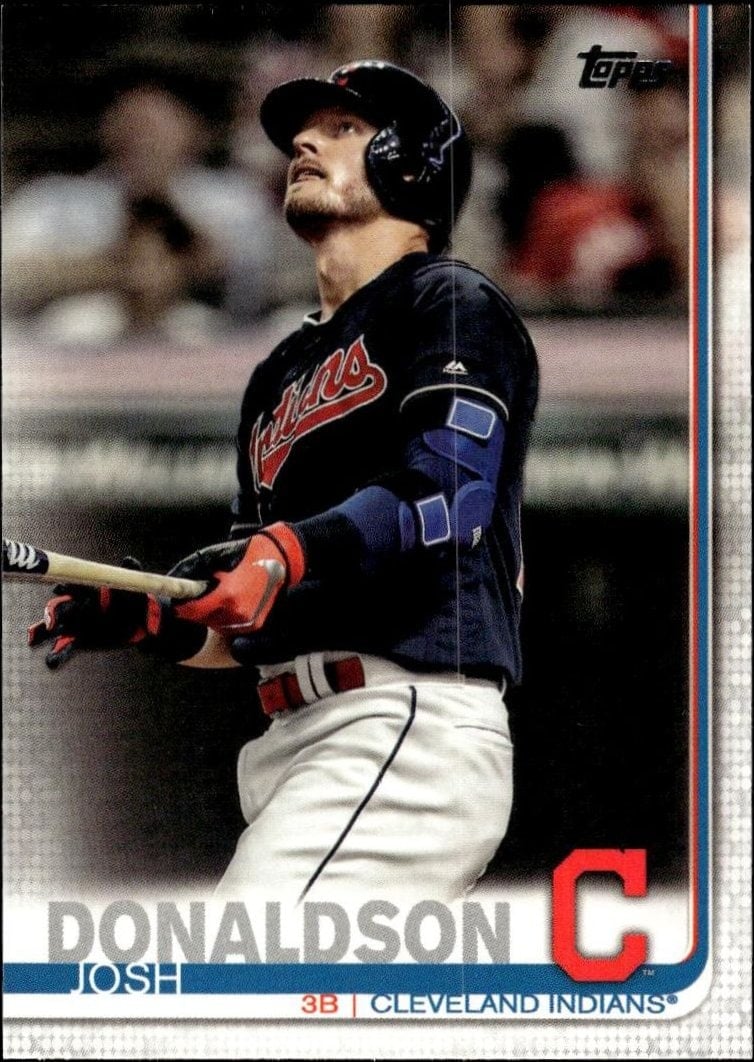 Josh Donaldson 2019 Topps #34 Baseball Trading Card - Front 2019 Topps Josh Donaldson #34 baseball trading card front