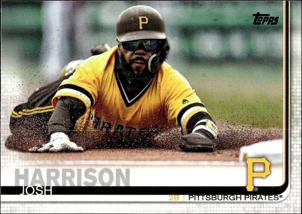 Josh Harrison 2019 Topps #339 Baseball Trading Card - Front 2019 Topps Josh Harrison #339 baseball trading card front