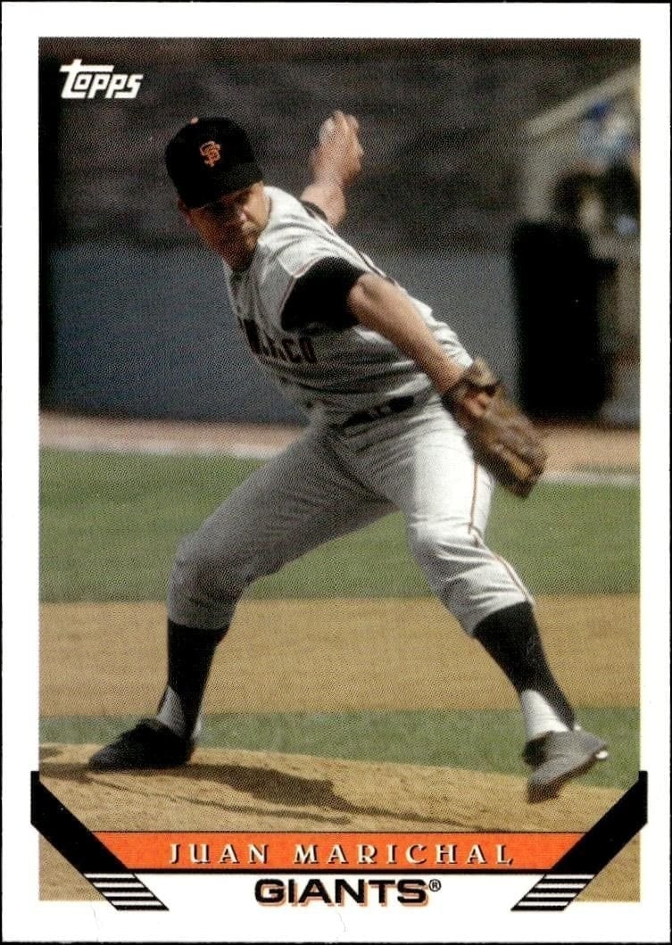 Juan Marichal 2019 Topps Archives #243 Baseball Trading Card - Front 2019 Topps Archives Juan Marichal #243 baseball trading card front