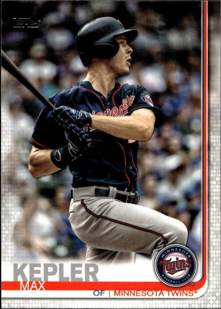 Max Kepler 2019 Topps Series 2 #438 Baseball Trading Card - Front 2019 Topps Series 2 Max Kepler #438 baseball trading card front