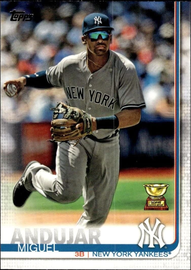 Miguel Andujar 2019 Topps #132 Baseball Trading Card - Front 2019 Topps Miguel Andujar #132 baseball trading card front