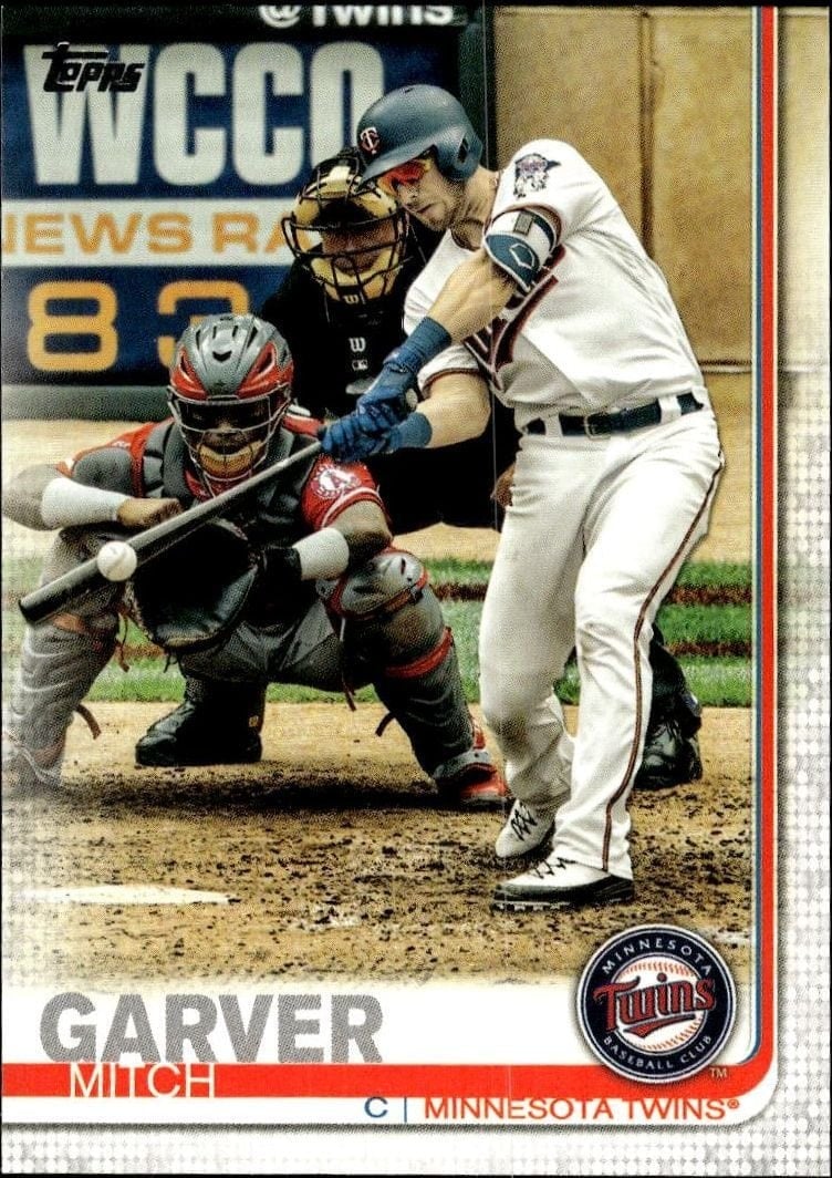 Mitch Garver 2019 Topps #277 Baseball Trading Card - Front 2019 Topps Mitch Garver #277 baseball trading card front