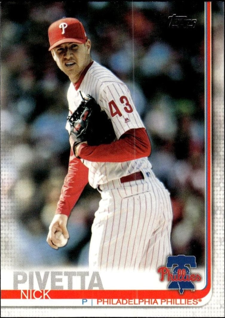 Nick Pivetta 2019 Topps #45 Baseball Trading Card - Front 2019 Topps Nick Pivetta #45 baseball trading card front