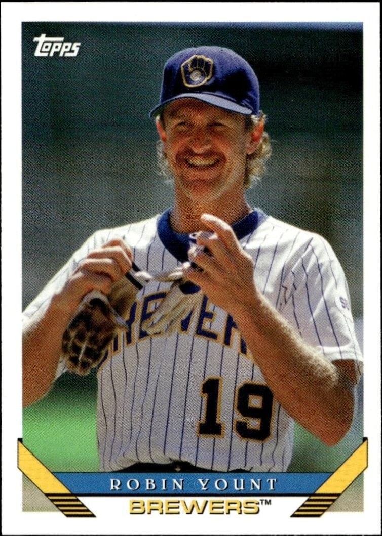 Robin Yount 2019 Topps Archives #295 Baseball Trading Card - Front 2019 Topps Archives Robin Yount #295 baseball trading card front