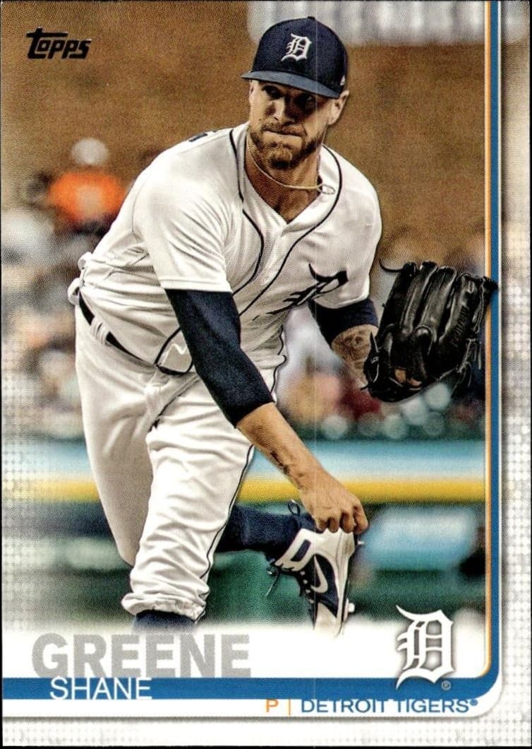 2019 topps Shane Greene