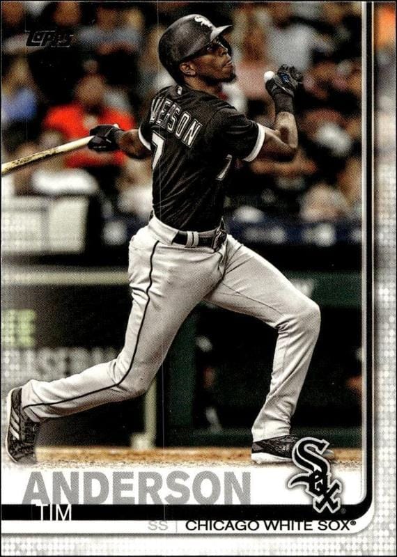 2019 Topps Series 1 Tim Anderson #80 trading card