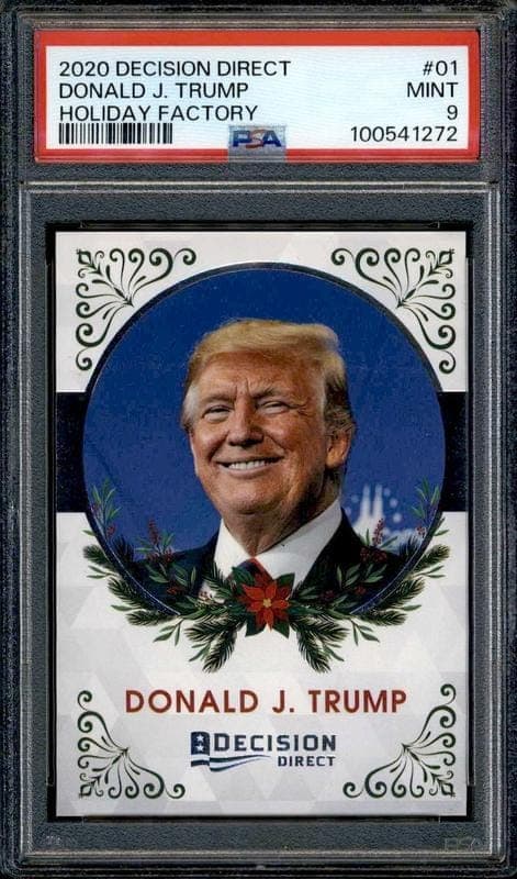 2020 Leaf Decision Donald J. Trump #01