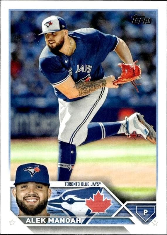 2023 Topps Series 1 Alek Manoah #4 trading card