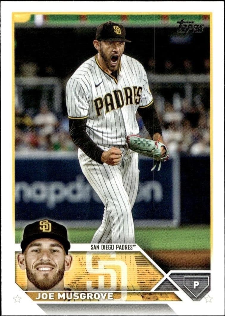 2023 Topps Series 2 Joe Musgrove #496 trading card