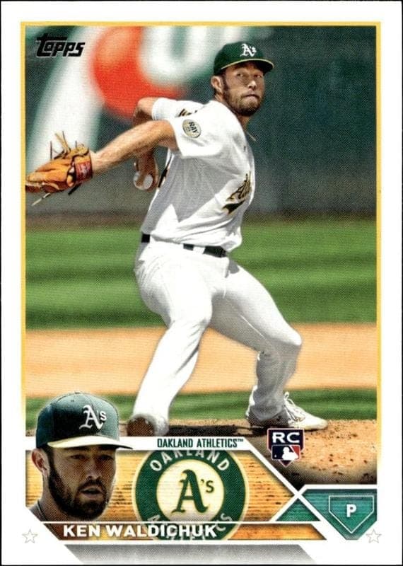 2023 Topps Series 2 Ken Waldichuk #340 trading card