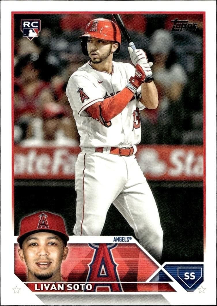 Livan Soto 2023 Topps Series 2 #371 Baseball Trading Card - Front 2023 Topps Series 2 Livan Soto #371 baseball trading card front