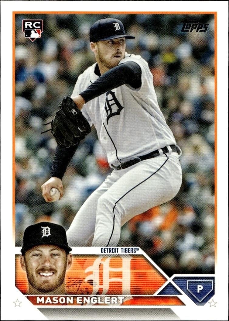 Mason Englert 2023 Topps Update #US116 Baseball Trading Card - Front 2023 Topps Update Mason Englert #US116 baseball trading card front