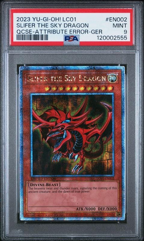 2023 Yu-Gi-Oh! Legendary Collection Slifer The Sky Dragon #LC01-EN002