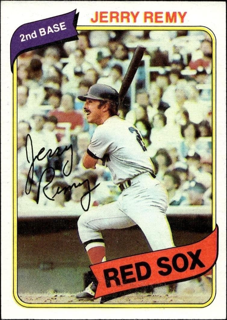 1980 Topps Jerry Remy #155 trading card
