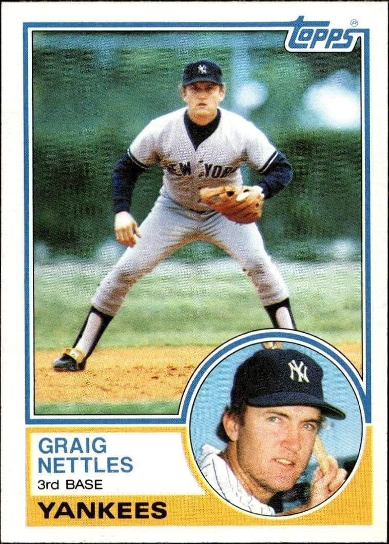 1983 Topps Graig Nettles #635 trading card