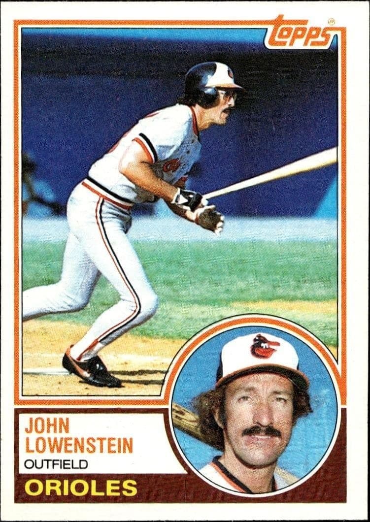 1983 topps John Lowenstein