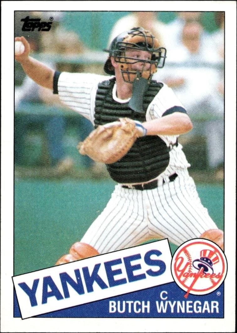 1985 Topps Butch Wynegar #585